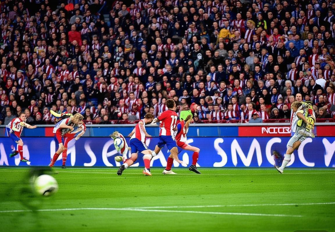 马德里竞技欧冠读秒绝杀国际米兰，希门尼斯头球绝杀燃爆全场